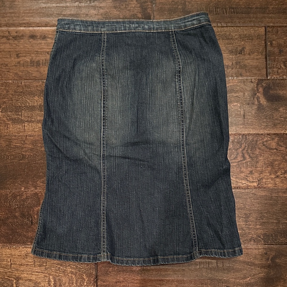 Mermaid Denim Skirt - Picture 2 of 6